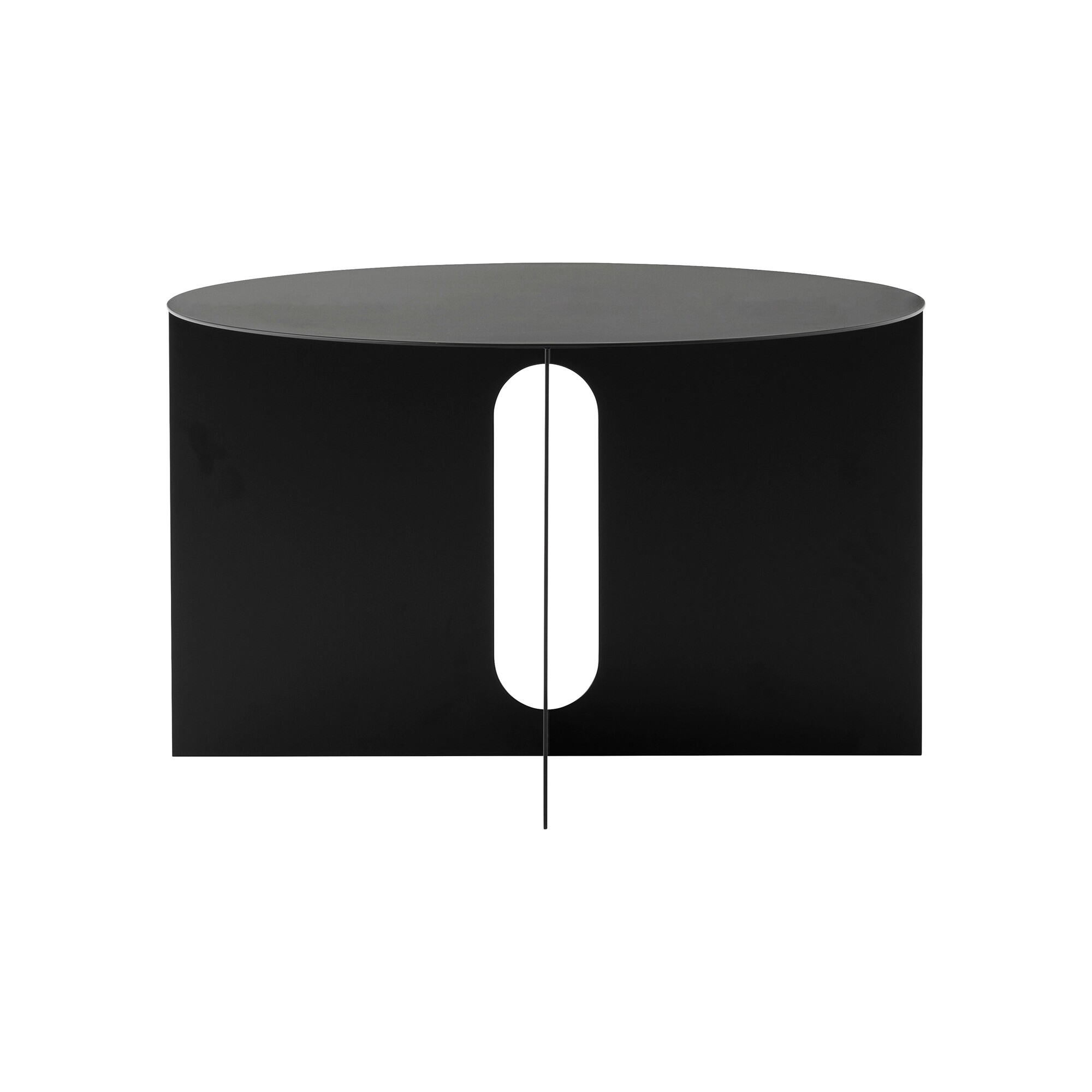 Androgyne Side Table Steel Ø 63cm