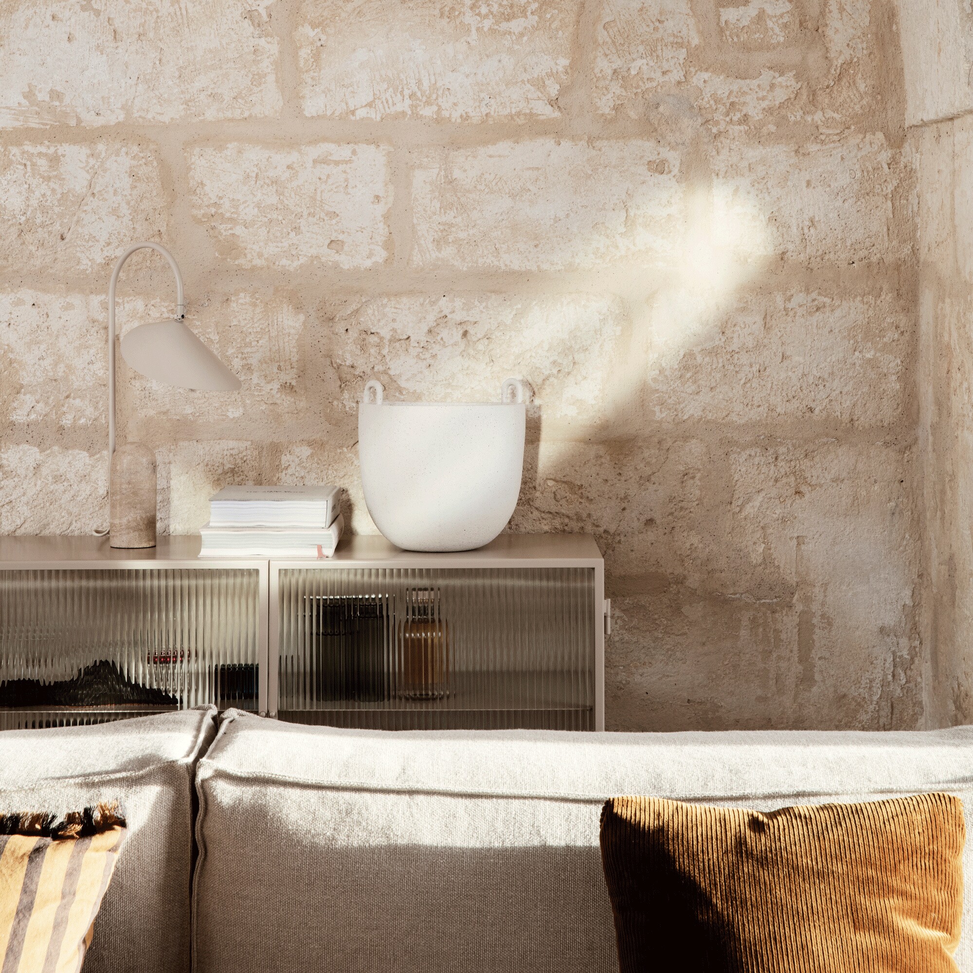 Haze Sideboard Reeded Glass