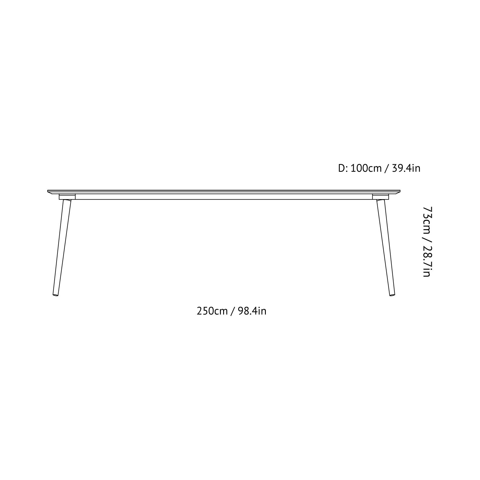 In Between SK6 Dining Table