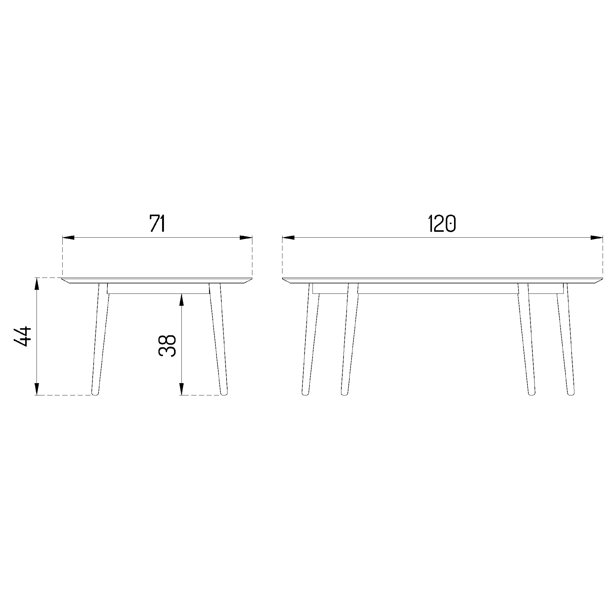 D103 Anholt Coffee Table