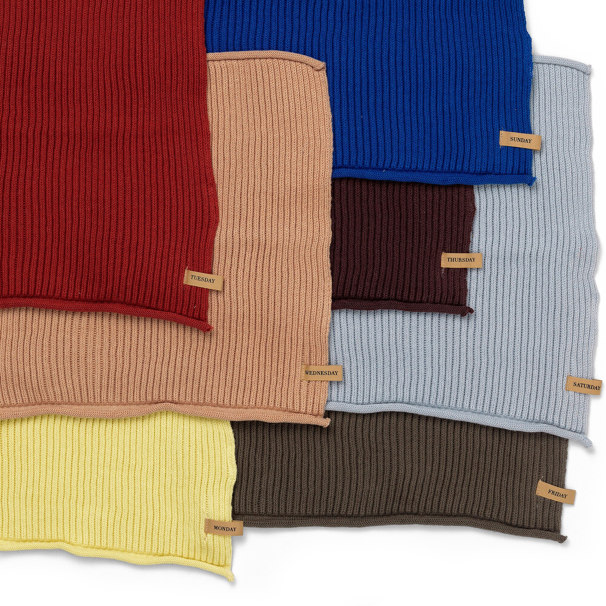 Day Tea Towel Set of 7