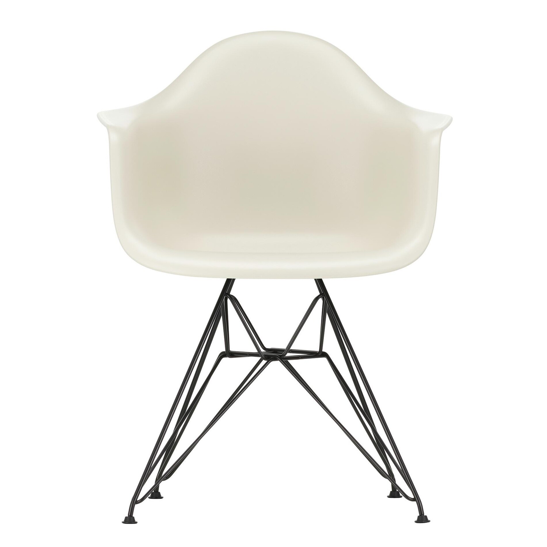 Eames Plastic Armchair DAR RE Black Base