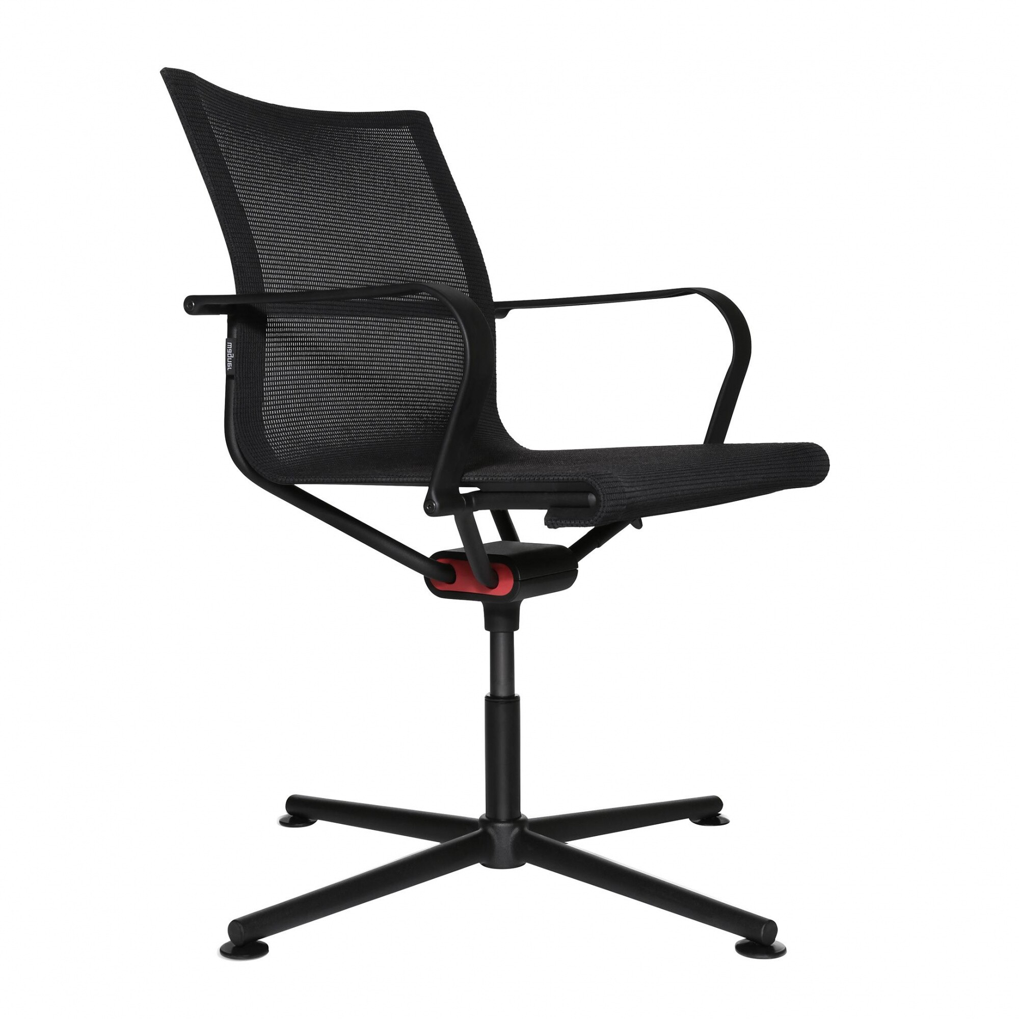D1 Office Chair With Armrests 4-legged