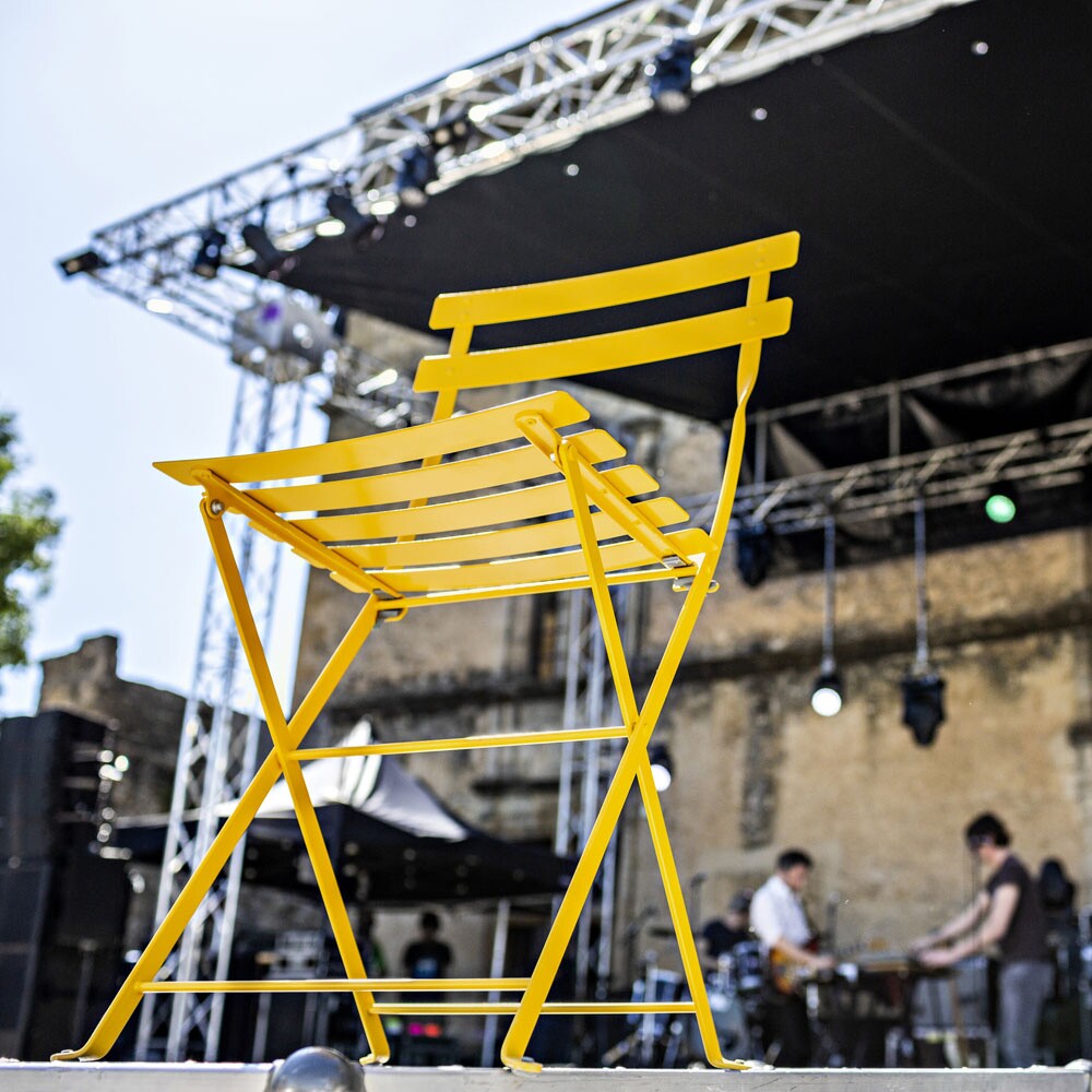 Bistro Metall Folding Chair Set of 4