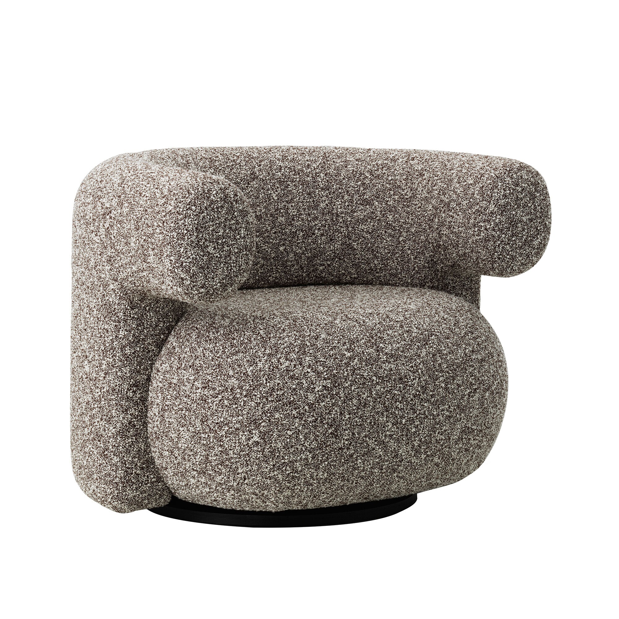 Burra Lounge Swivel Chair with Return