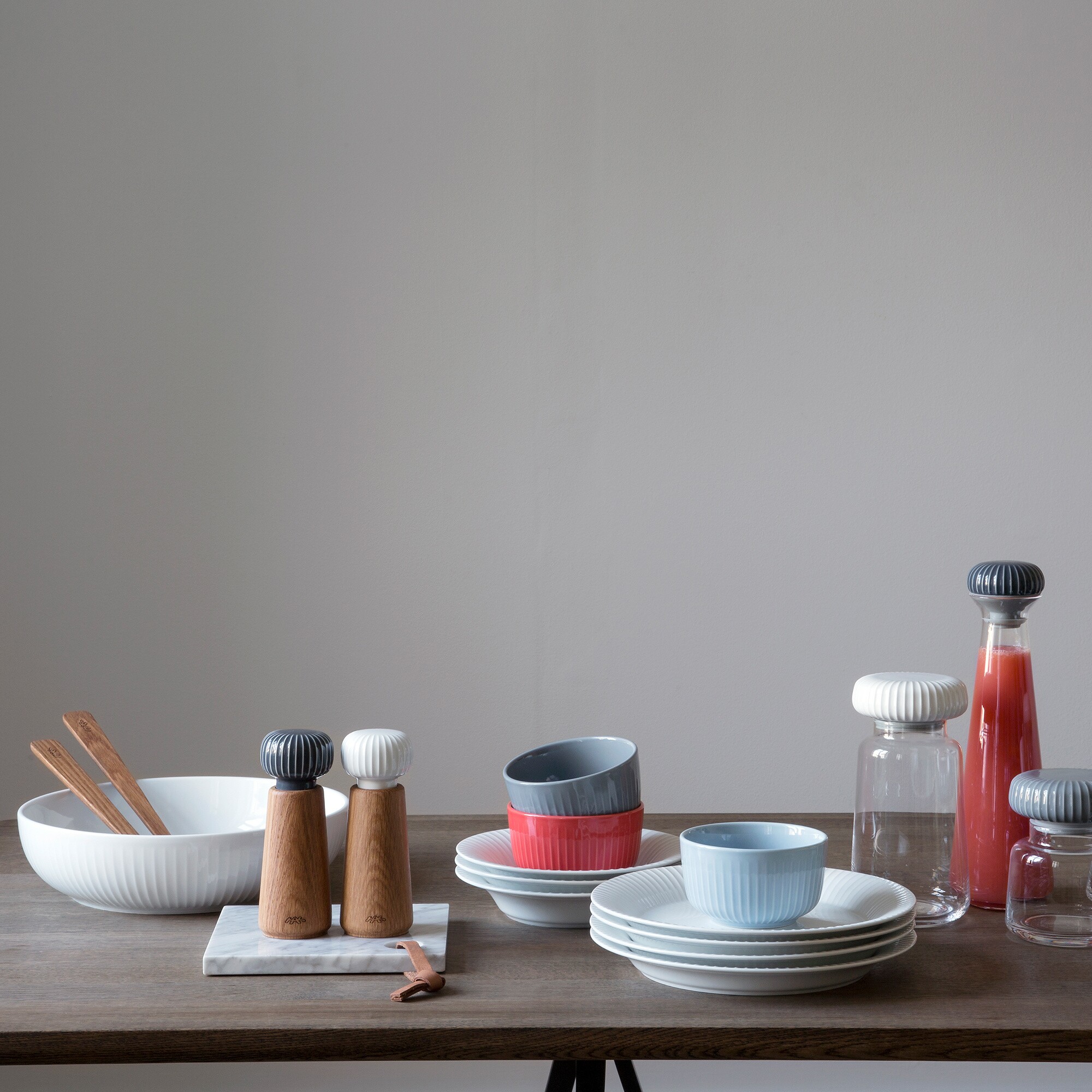 Hammershøi Salad Servers Oak