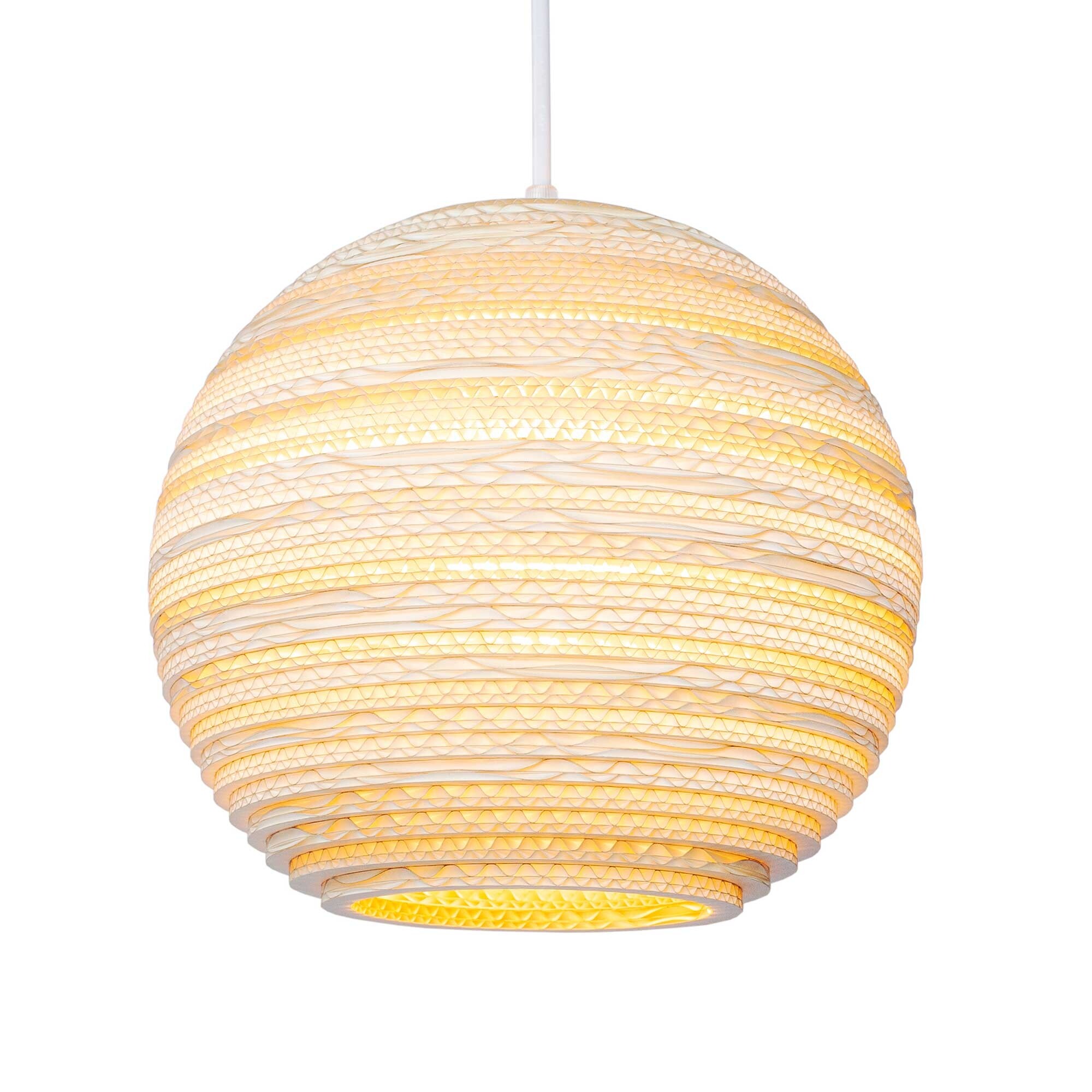 Moon Suspension Lamp blonde