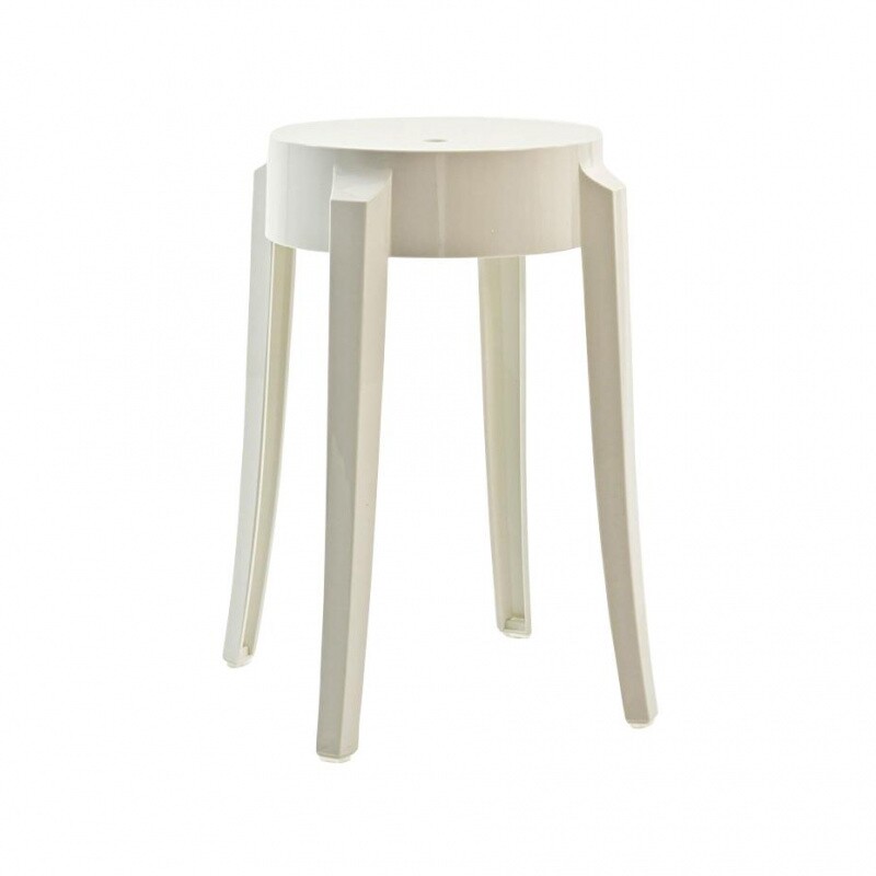 Charles Ghost Stool 46cm