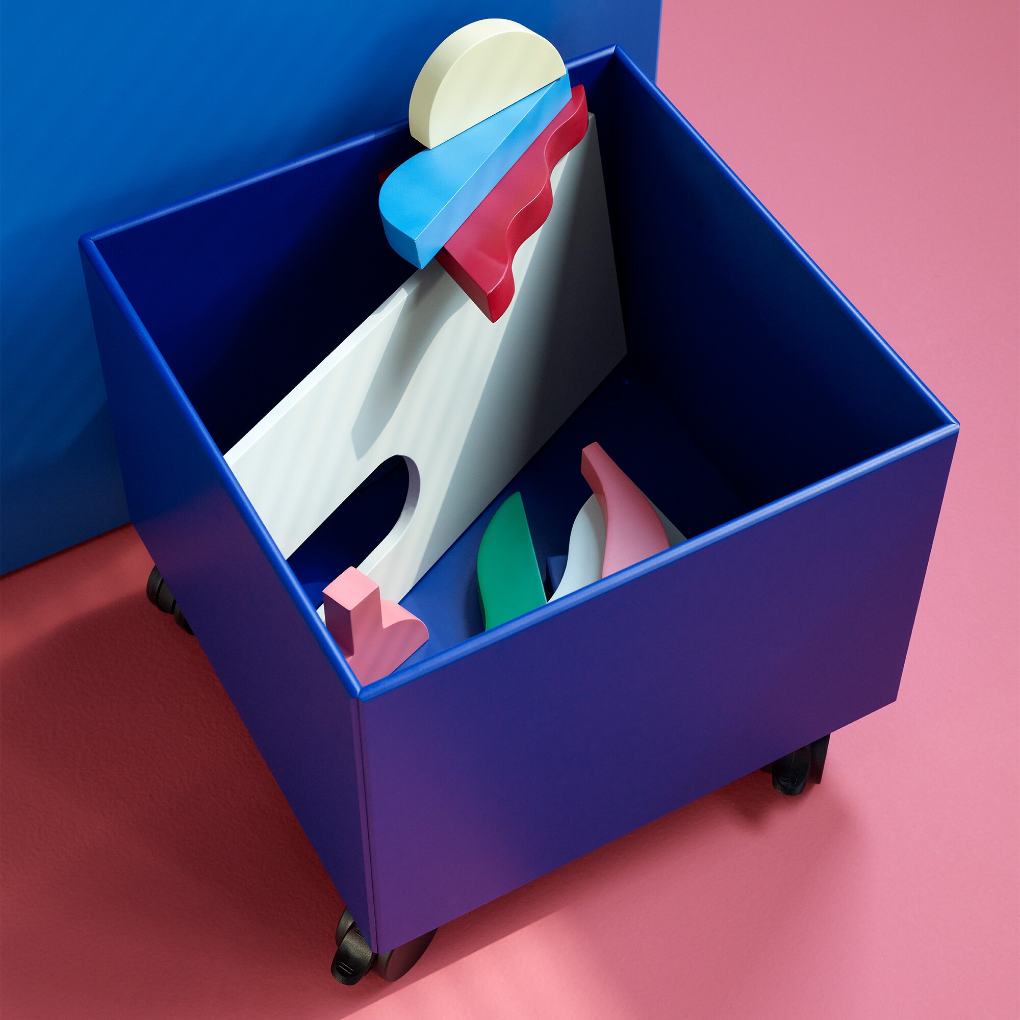 Mini Play Storage Box with Wheels