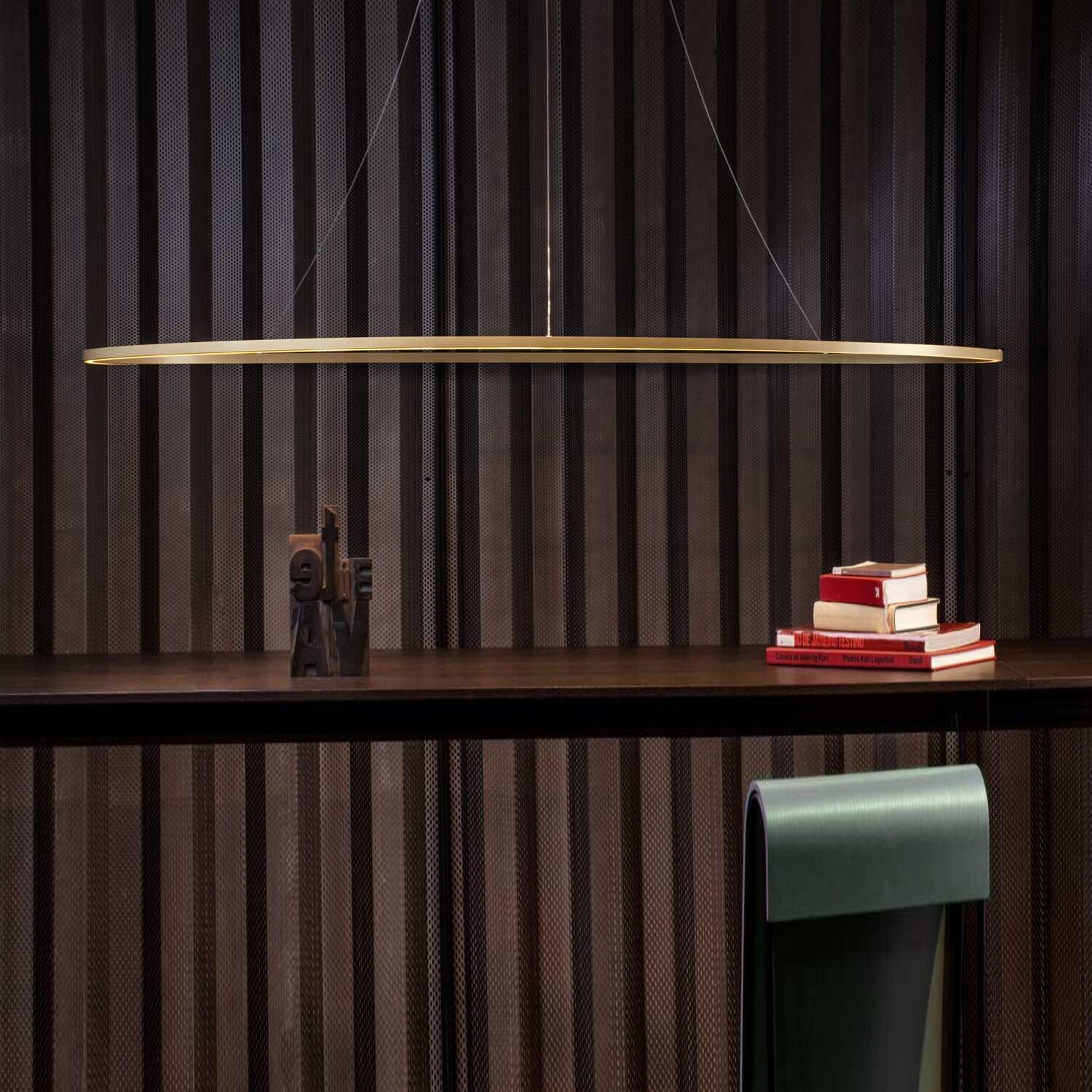 Ellisse Mega Downlight LED Suspension Lamp