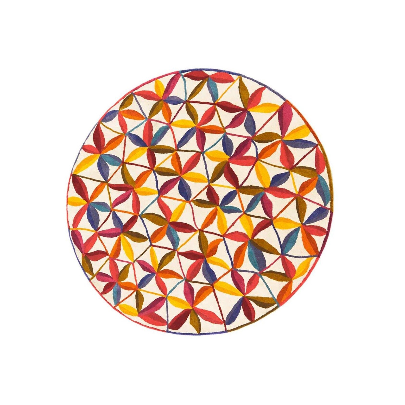 Kala Design New Zealand Wool Carpet Round