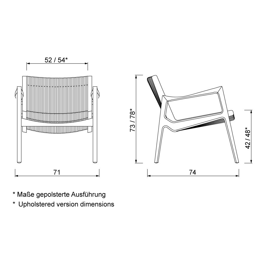 Euvira Lounge Chair Leather