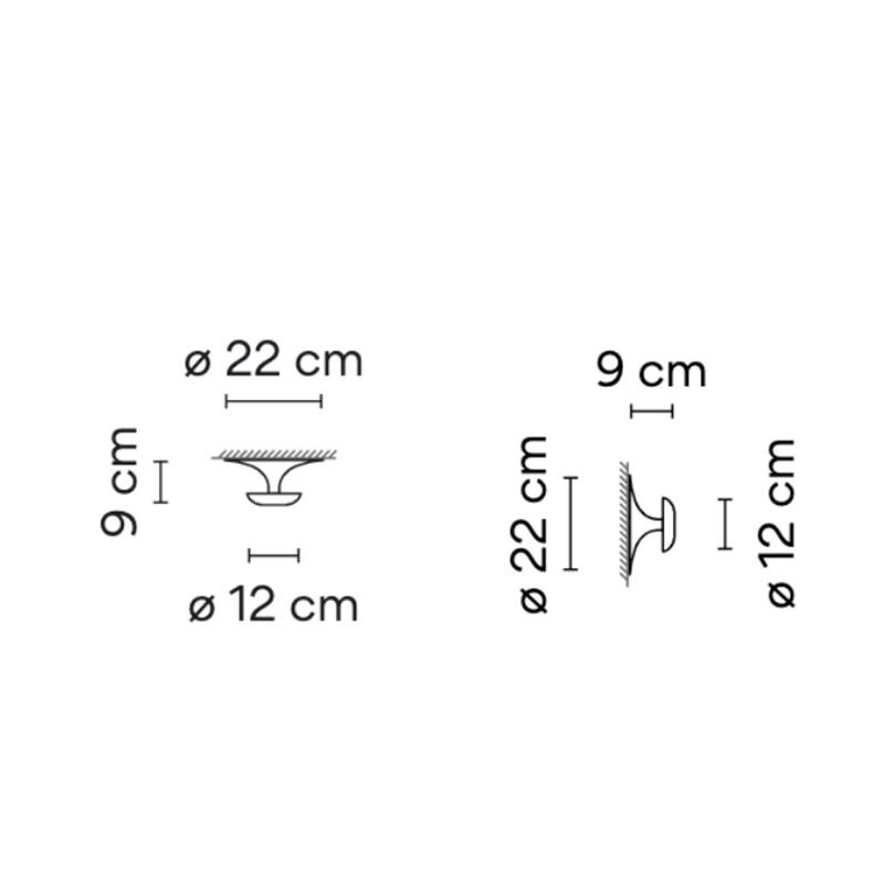 Funnel 2012 LEDWall/ Ceiling Lamp