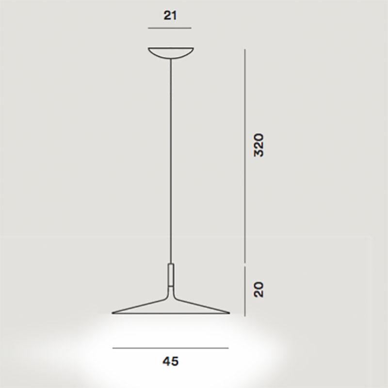 Aplomb Large LED Suspension Lamp
