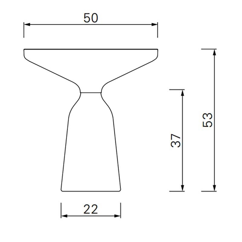 Bell Side Table Marmor