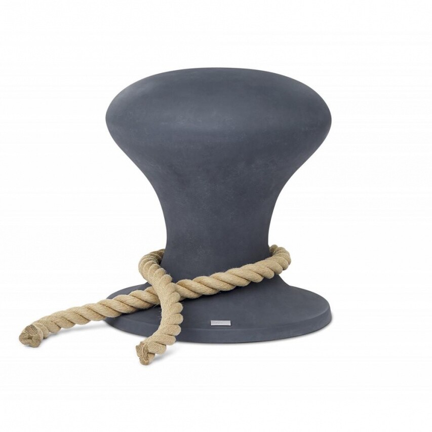 Hamburger Stool with Sail Rope