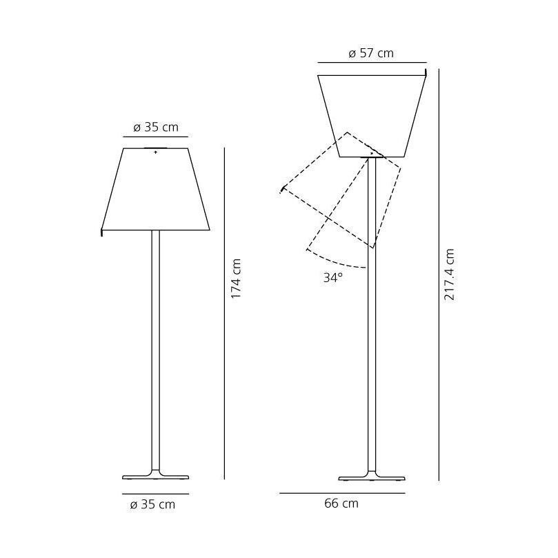 Melampo Mega Floor Lamp