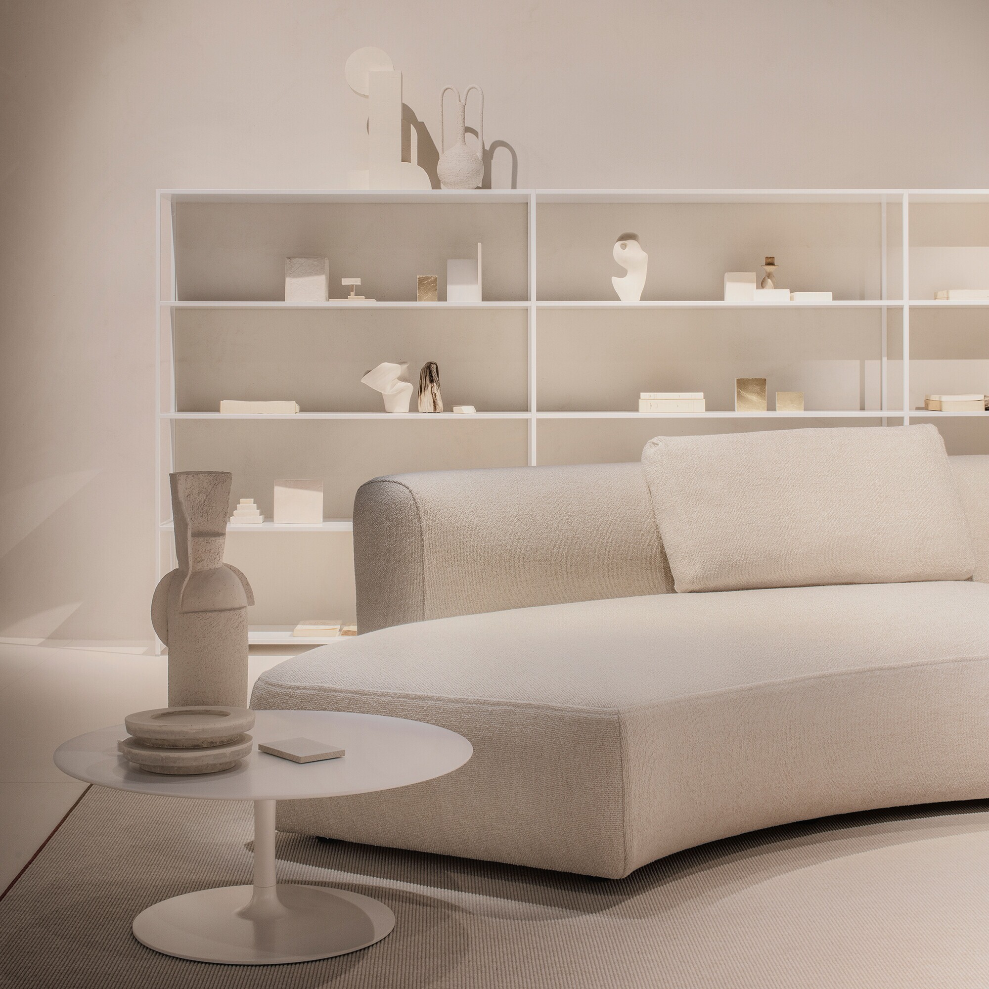 Flow Swivel Side Table Ø70cm/H 30cm