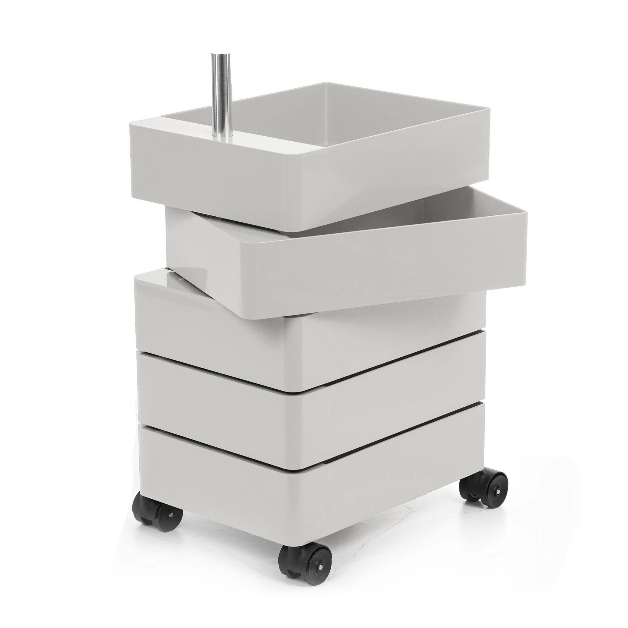 360° Container With Wheels H 72cm