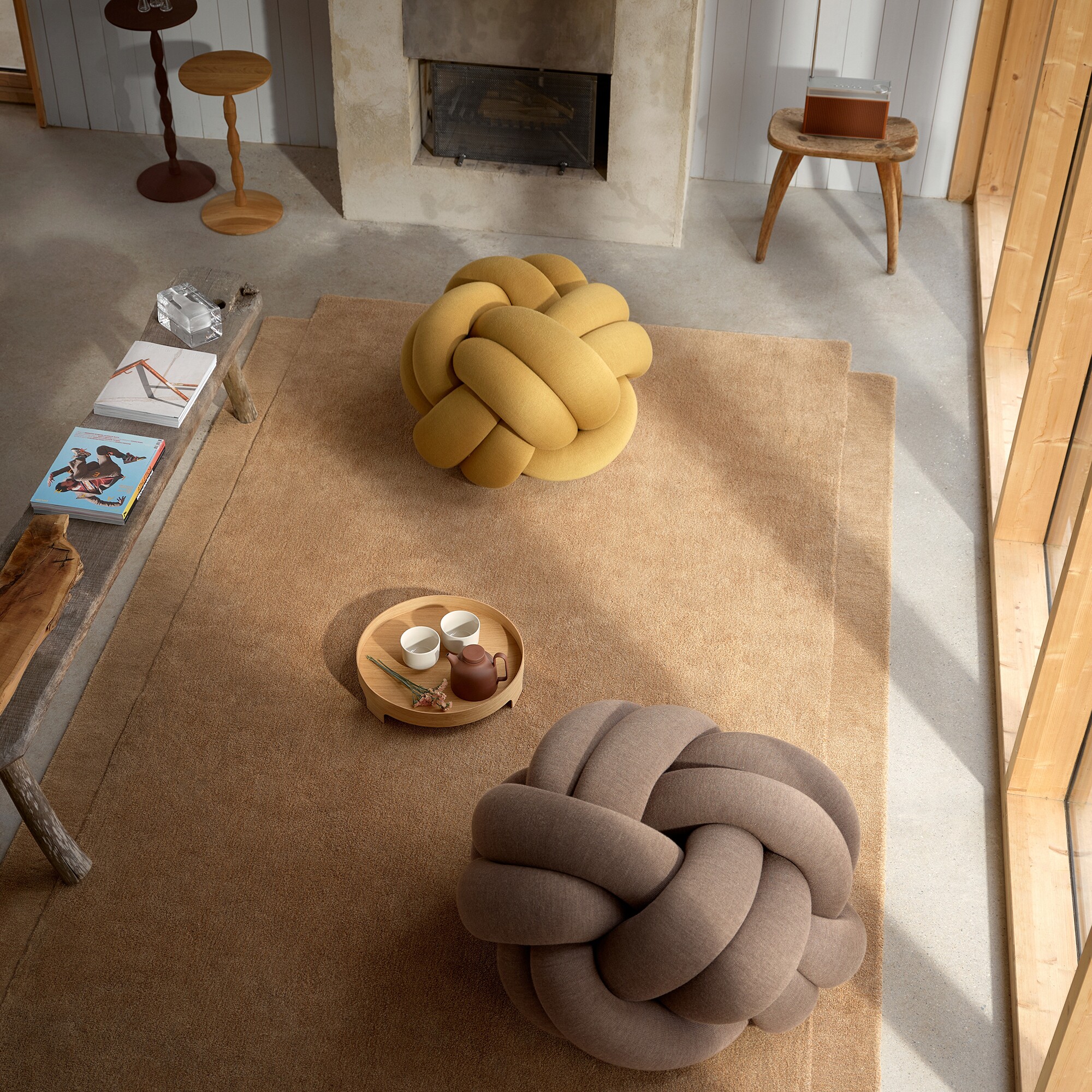 Knot XL Floor Cushion/ Pouffe