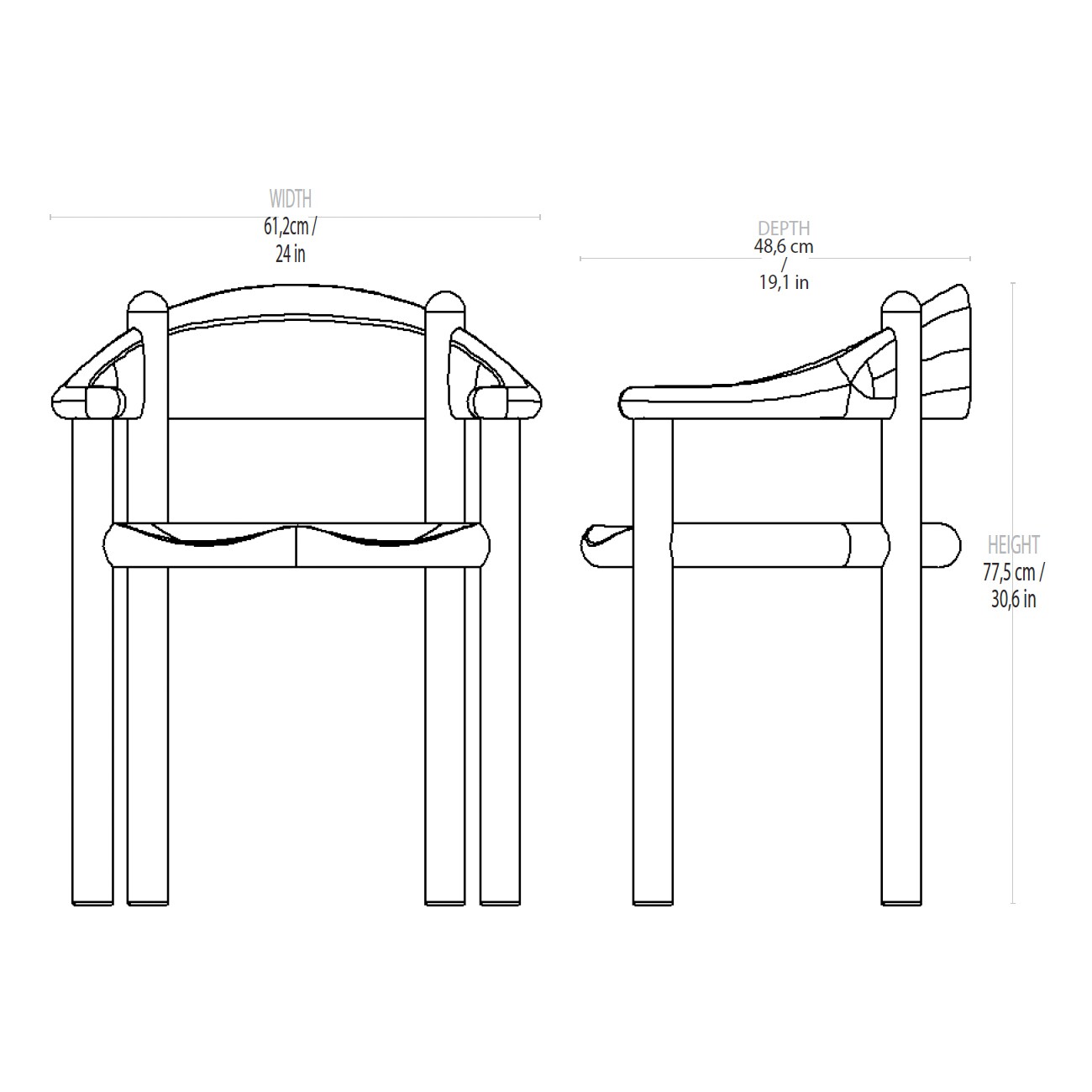Daumiller Dining Armchair