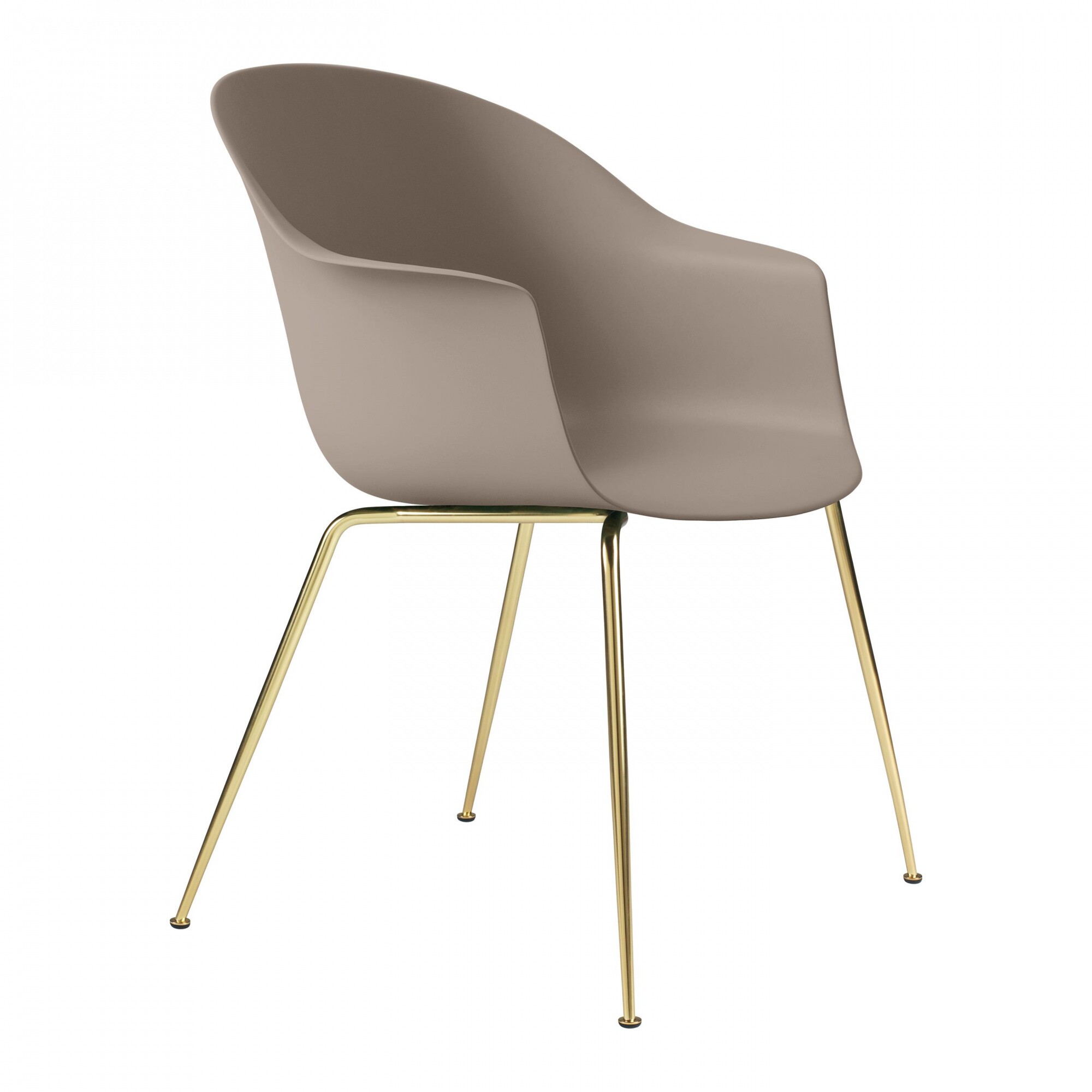 Bat Dining Chair Base Conic Brass