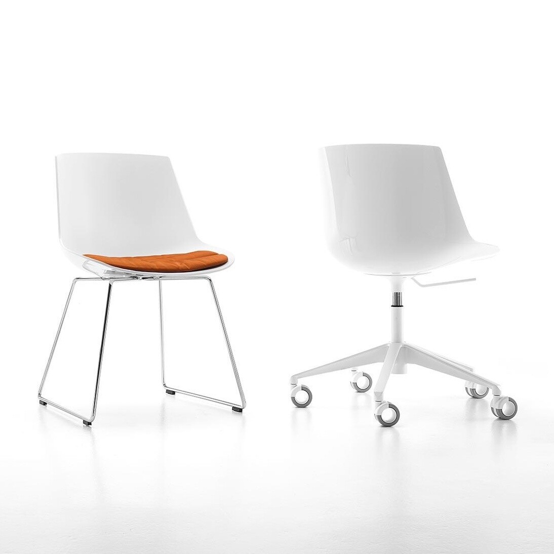 Flow Office Chair With Star Base & Wheels