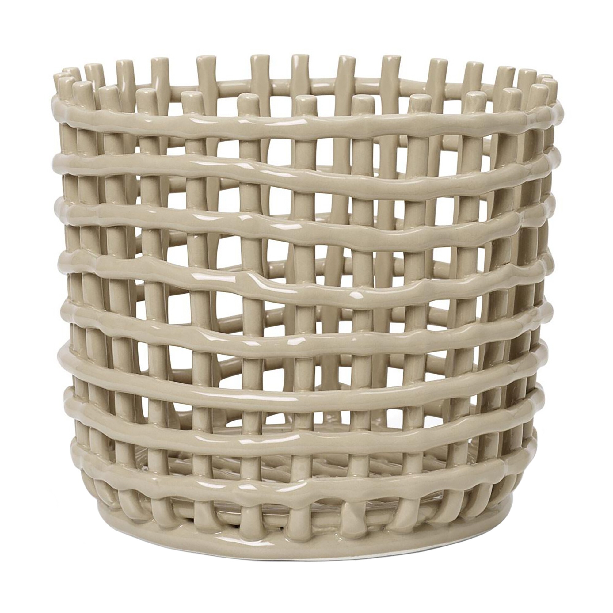 Ceramic Basket L