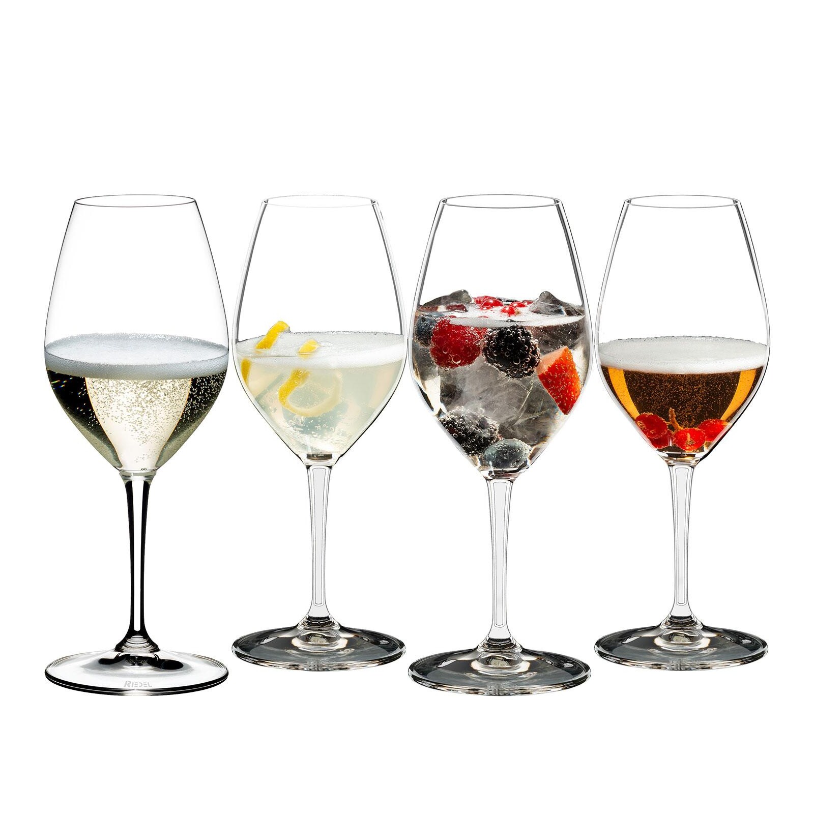 Mixing Champagne Cocktail Glass 4er Set