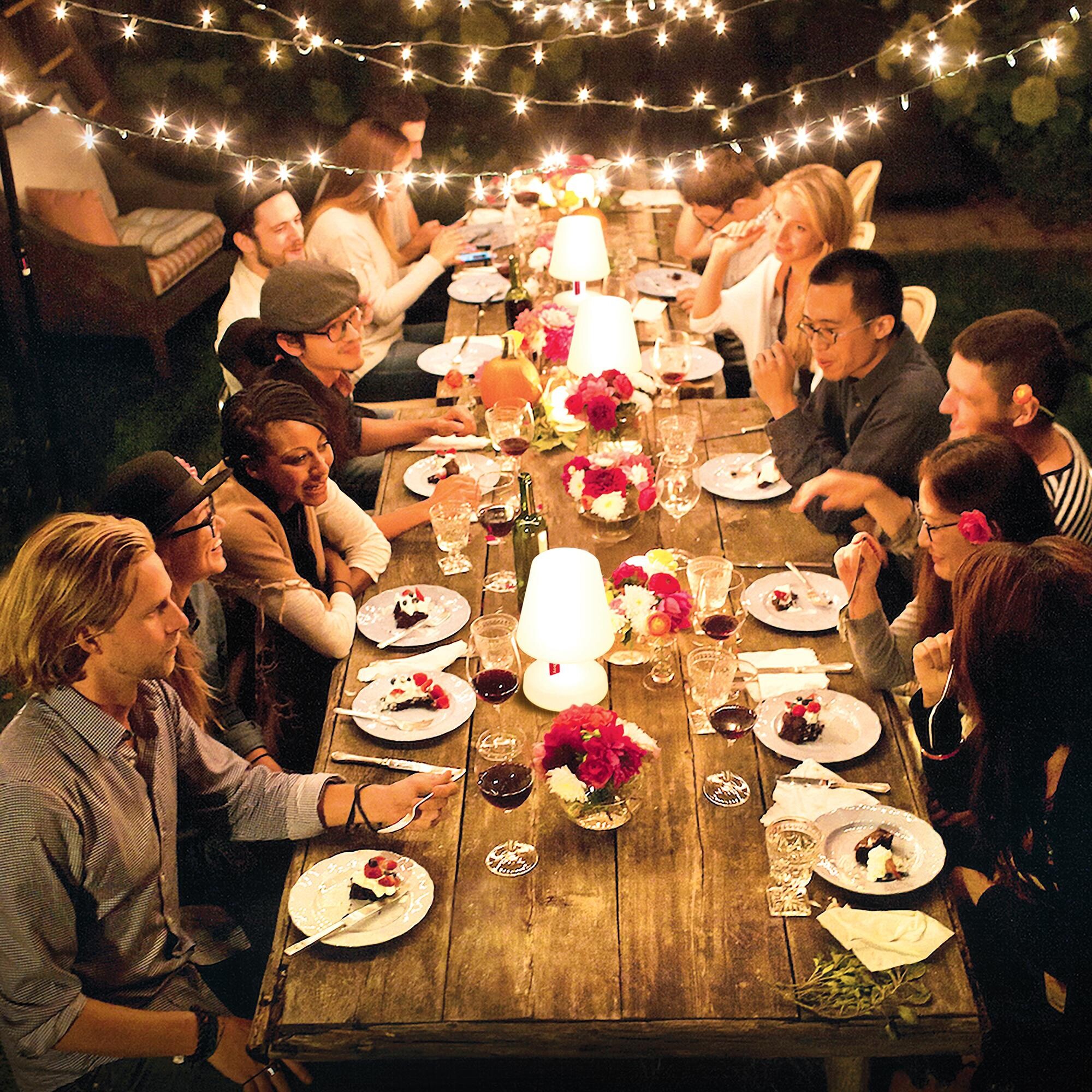 Edison the Petit Duo Pack LED Lamp with Battery Set of 2