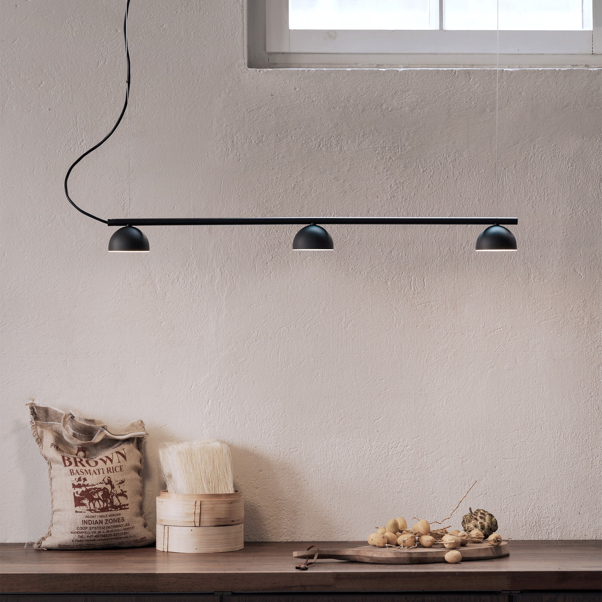 Blush Rail 3 LED Suspension Lamp