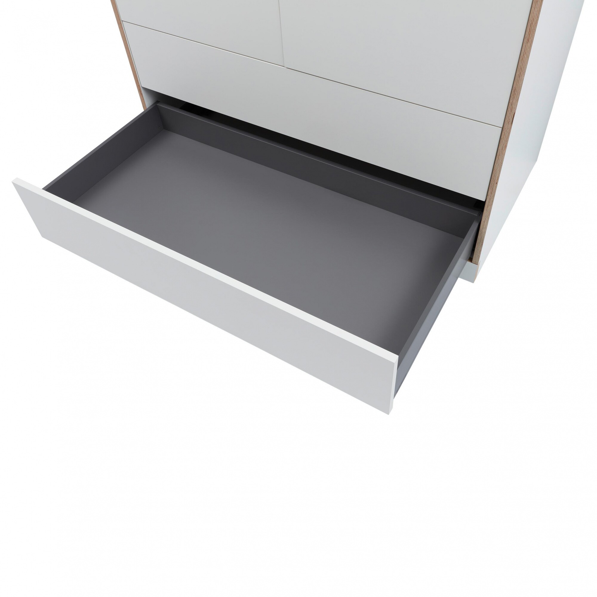 Flai Wardrobe with two Doors and Drawers