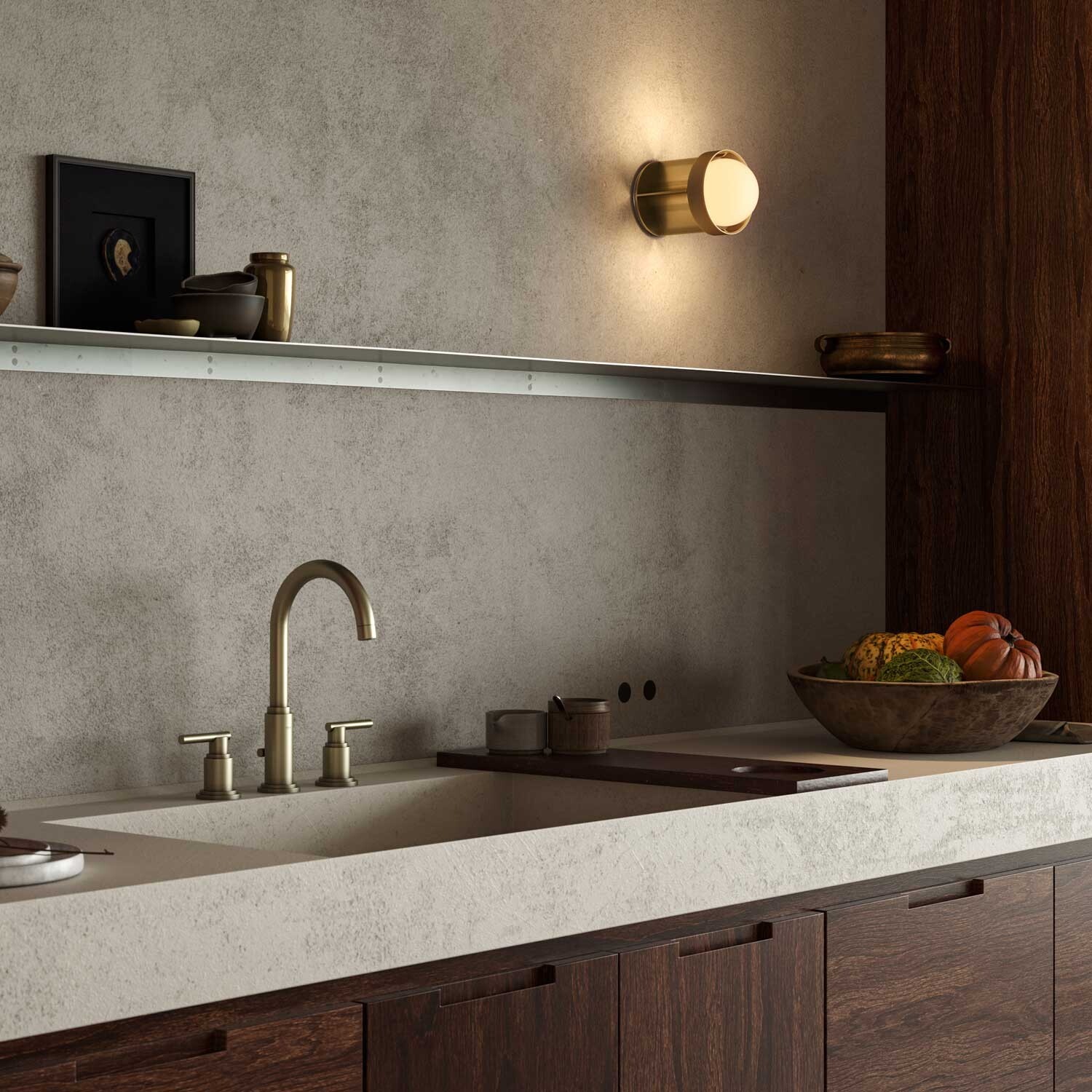 Loop Wall Lamp S + Sphere III