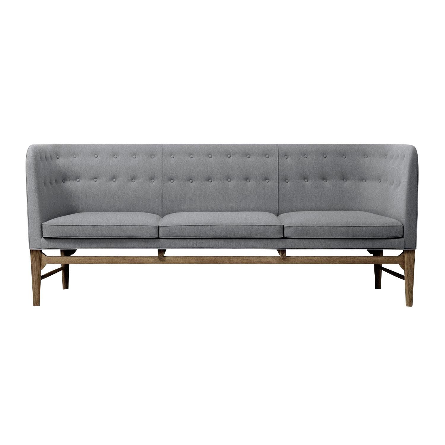 Mayor AJ5 3-Seater Sofa Oak Base