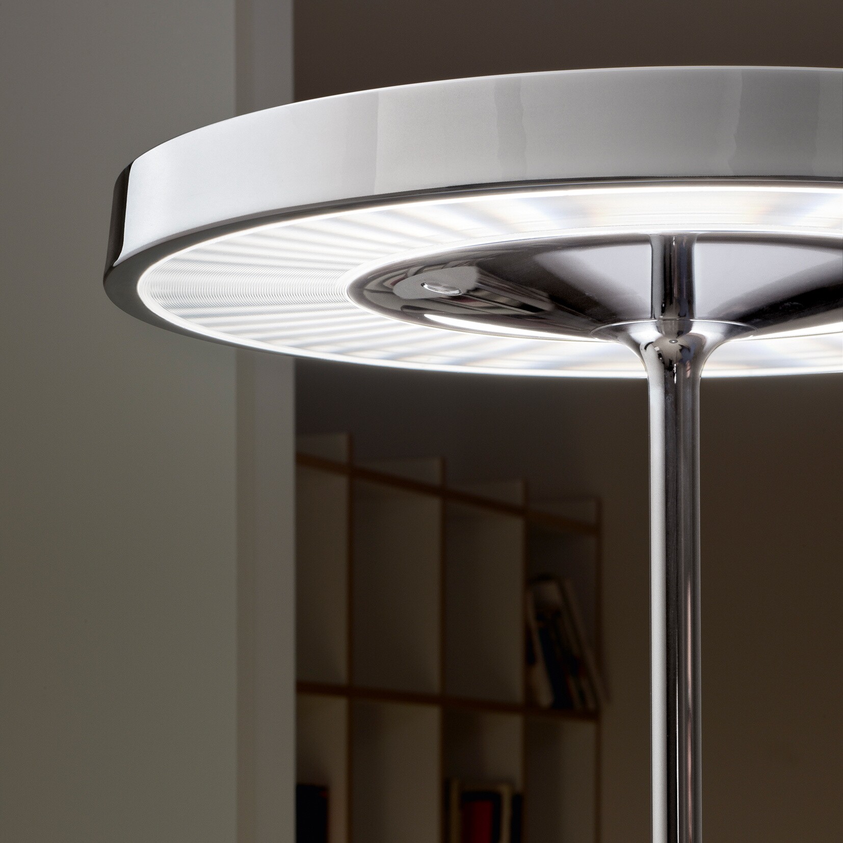 Disk LED Floor Lamp