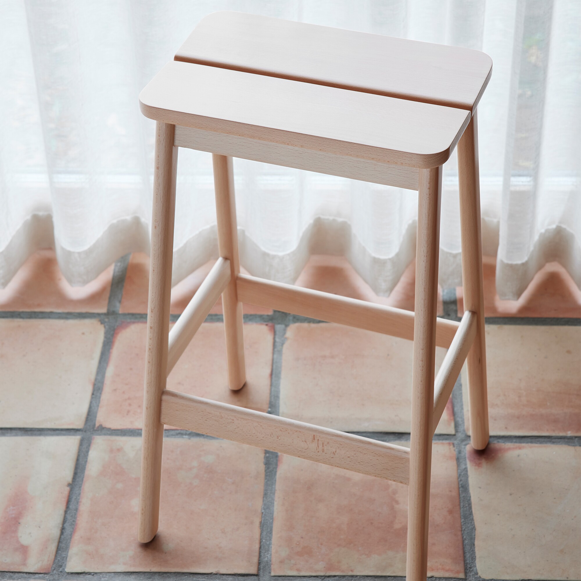 Angle Bar Stool 75cm