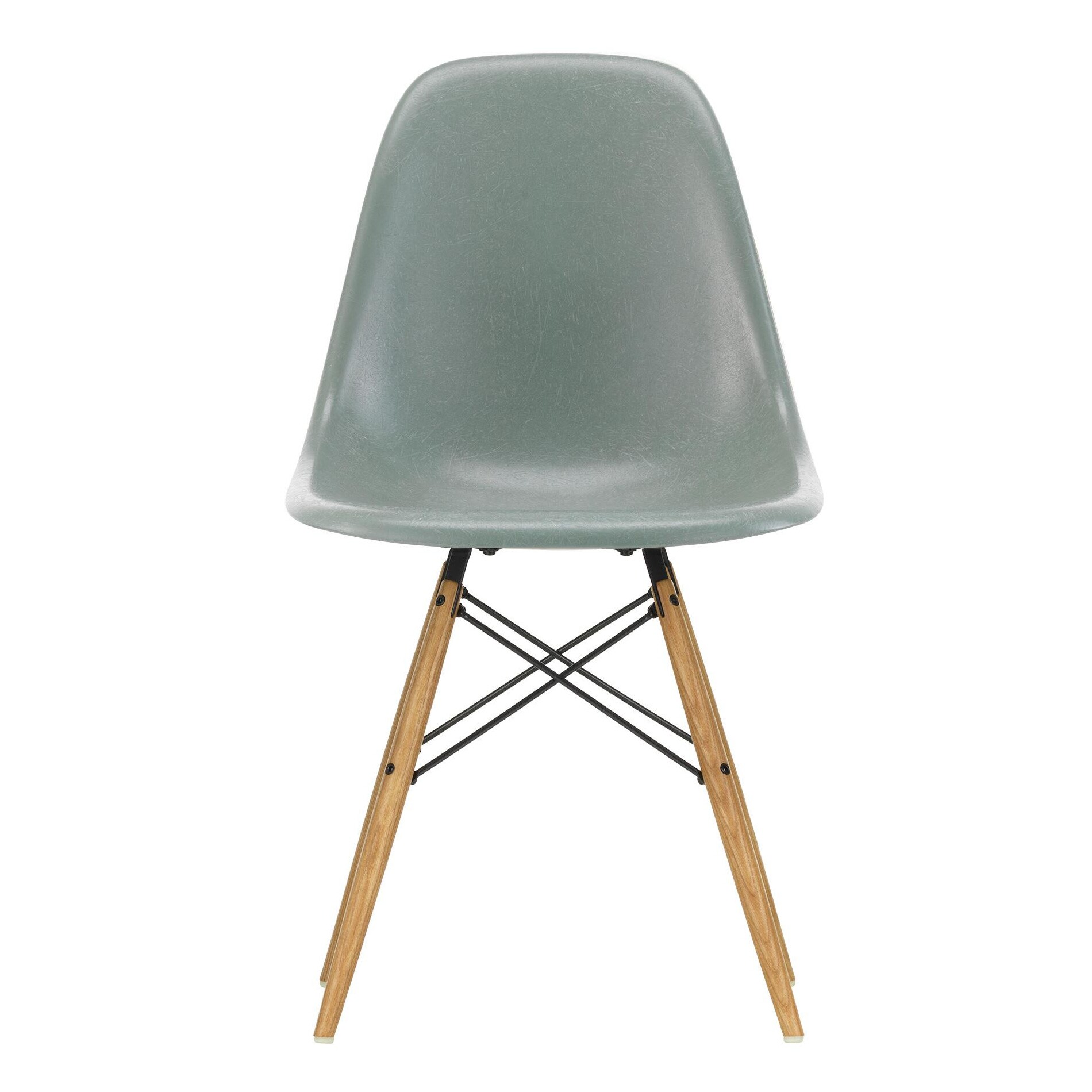 Eames Fiberglass Side Chair DSW Ash Base