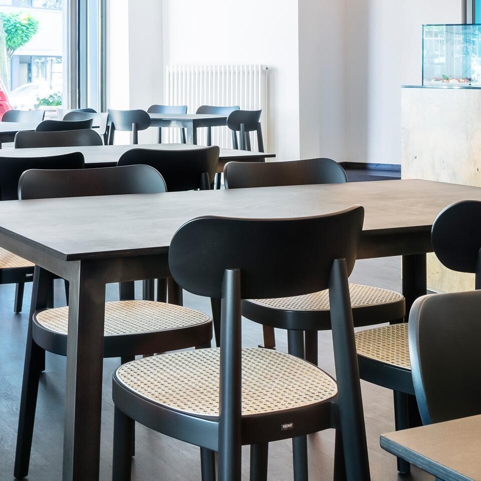 118 Chair with Wickerwork Set of 4