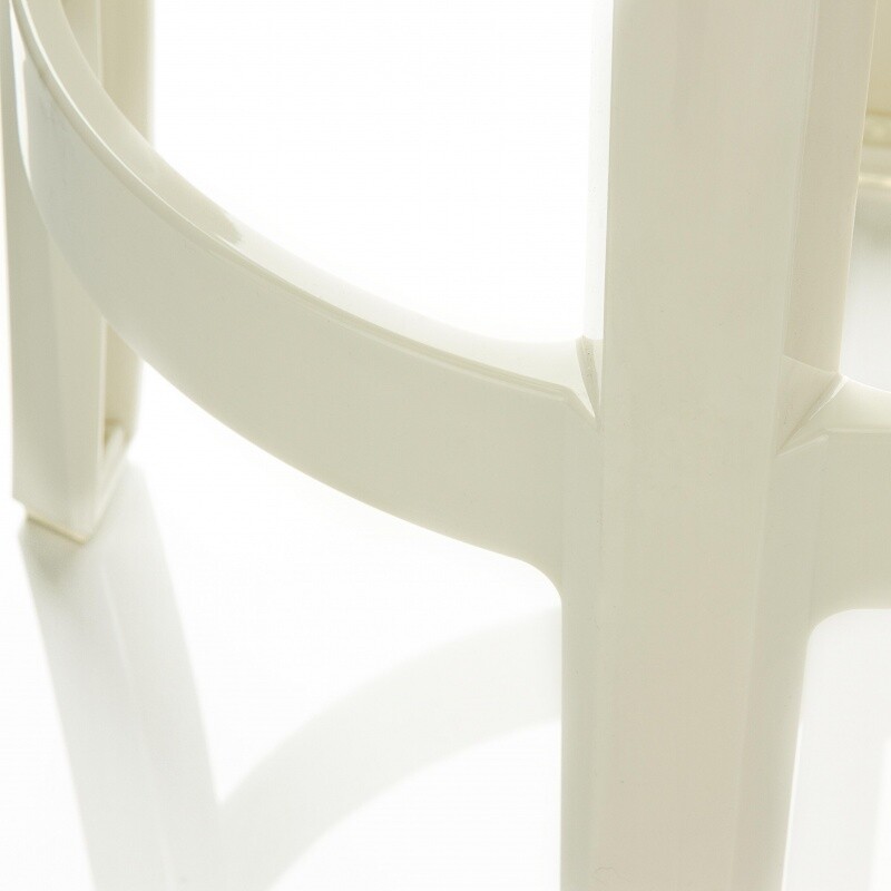 Charles Ghost Stool 65cm