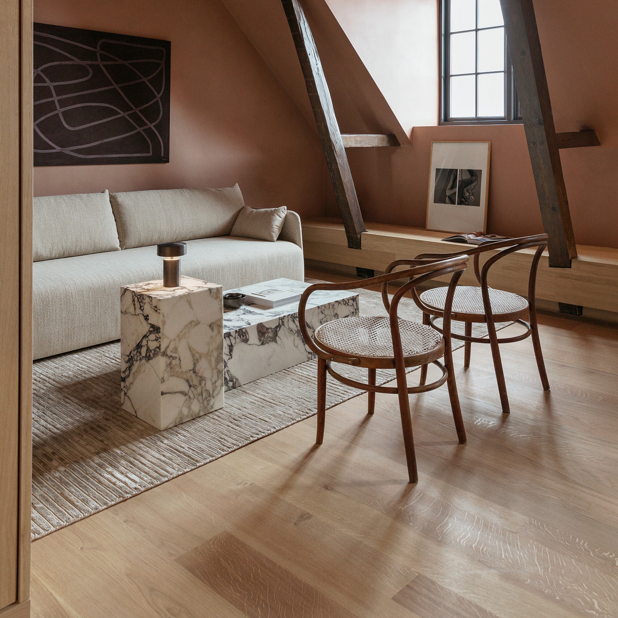 Offset 3-Seater Sofa