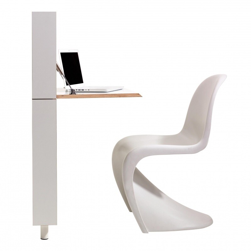 Flatmate Wall Secretary with Birch Edge