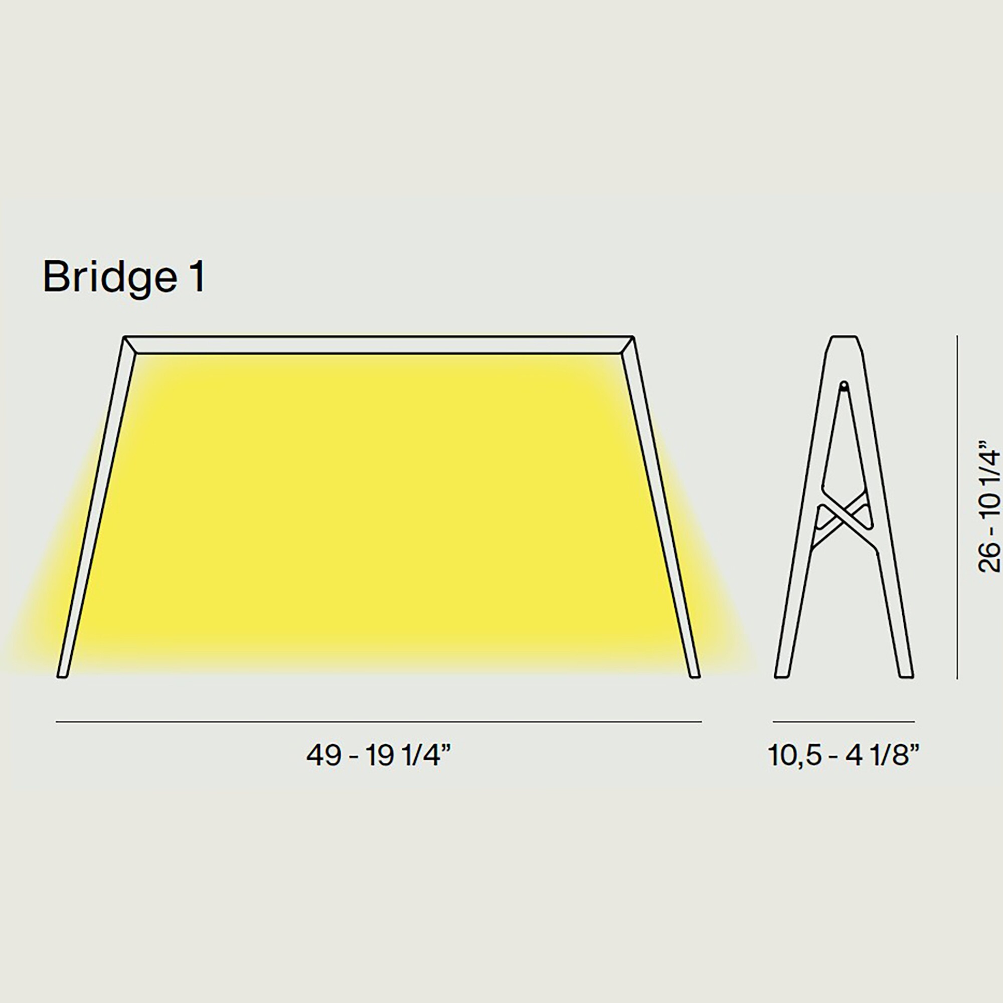 Bridge 1 LED Table Lamp