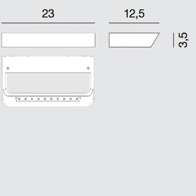 Belvedere W1 LED Wall Lamp
