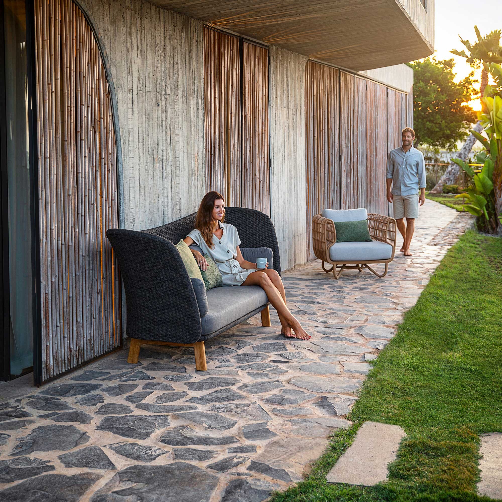 Nest Outdoor Lounge Armchair