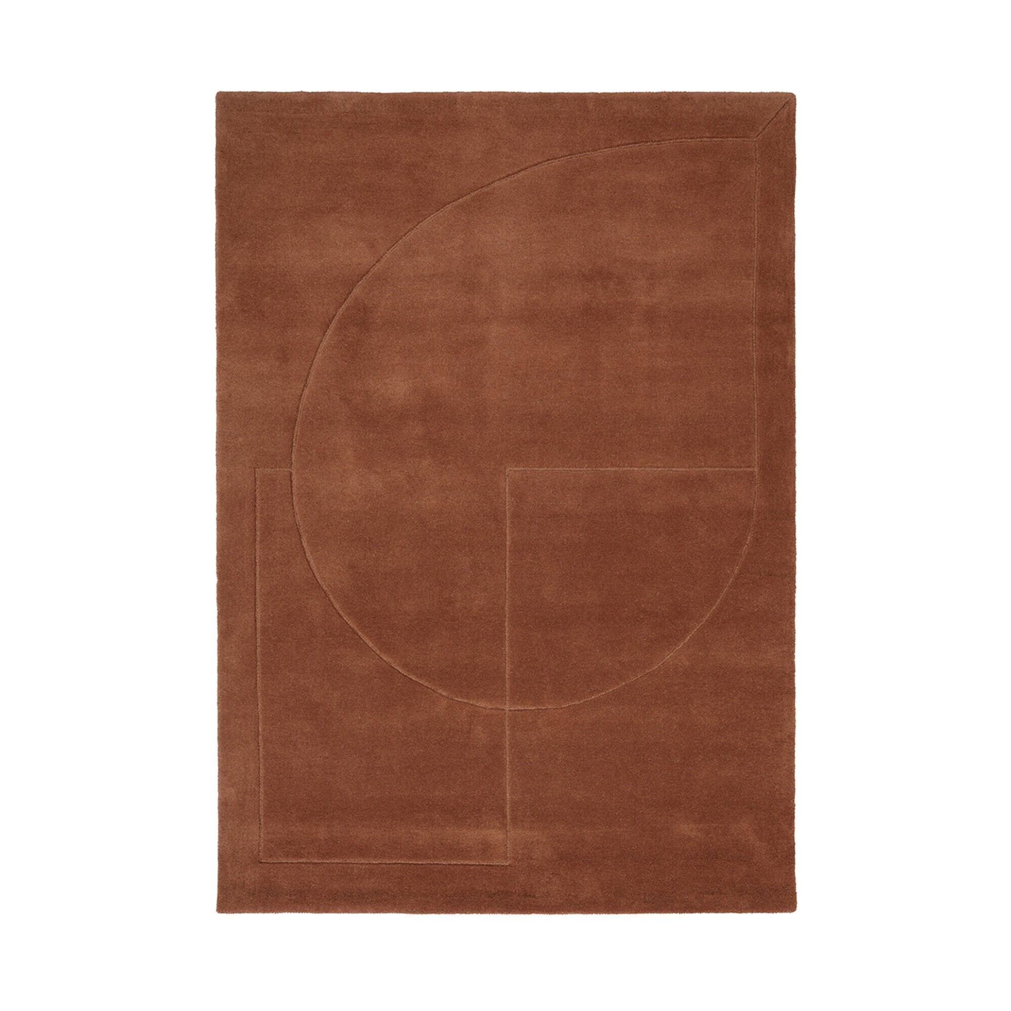 Lineal Poem Wool Rug 200x300cm