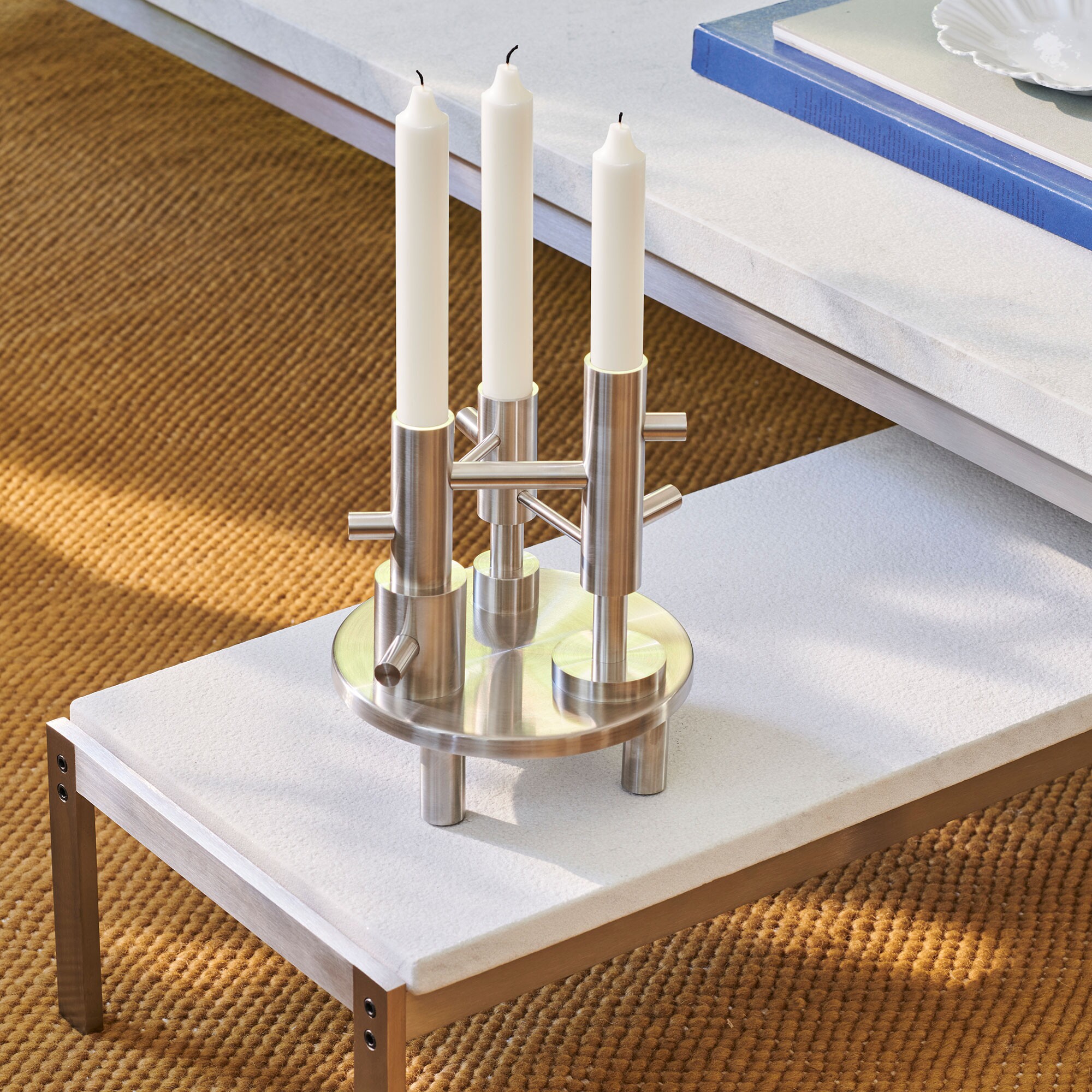 Candle Holder L Stainless Steel