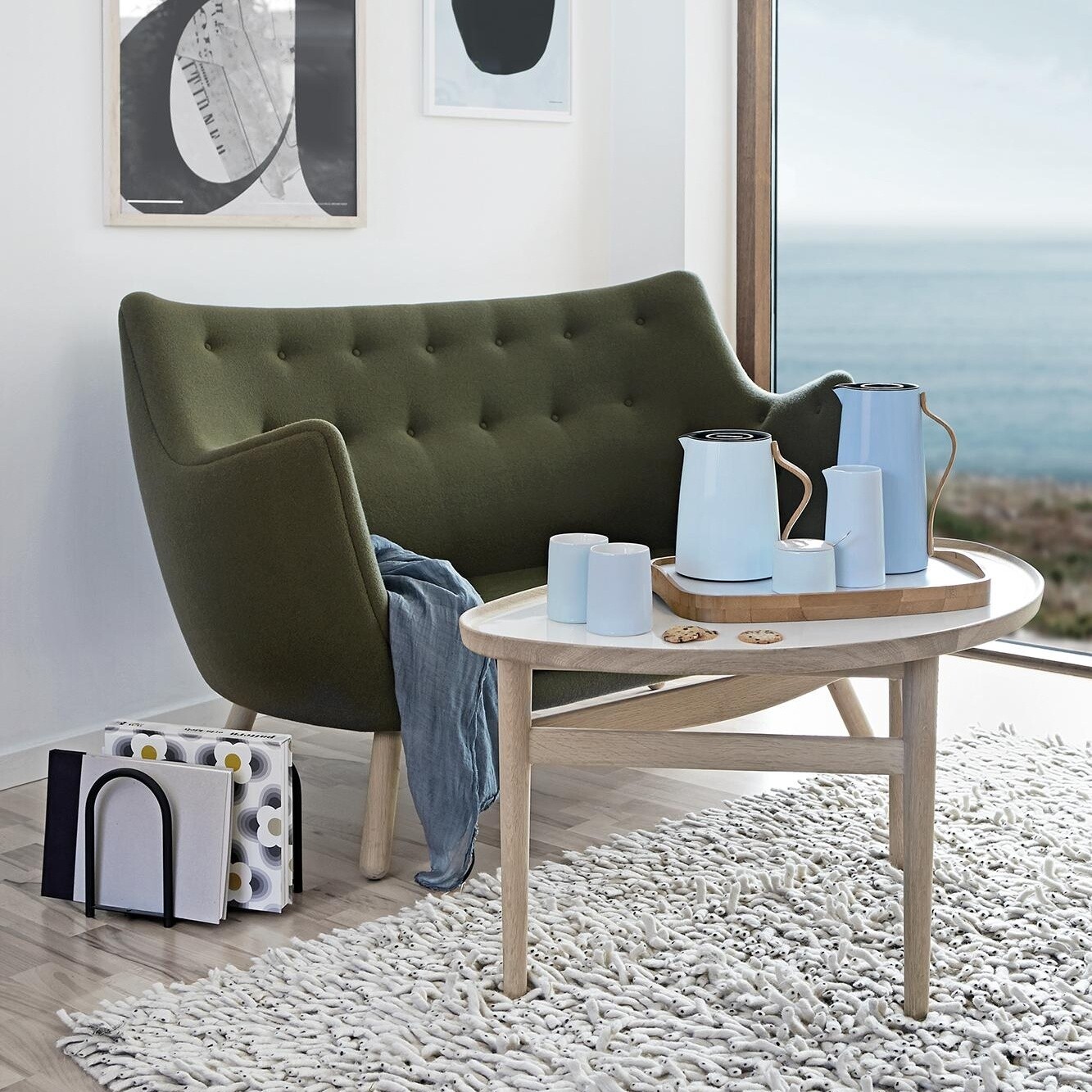 Emma Coffee Vacuum Jug 1.2L Glossy