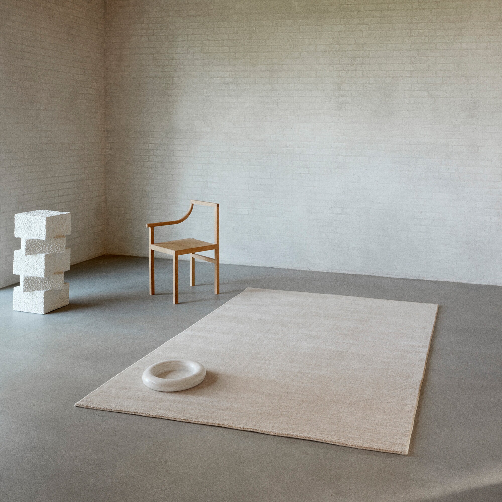 Halo Cloud Wool Rug 170x240cm