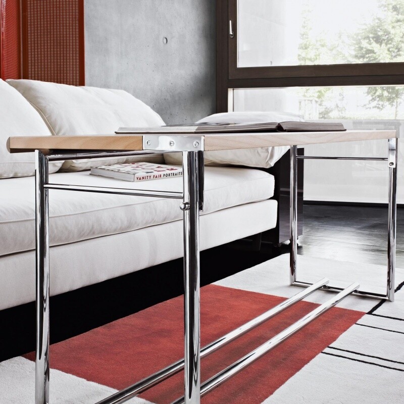 Menton Side Table Height Adjustable