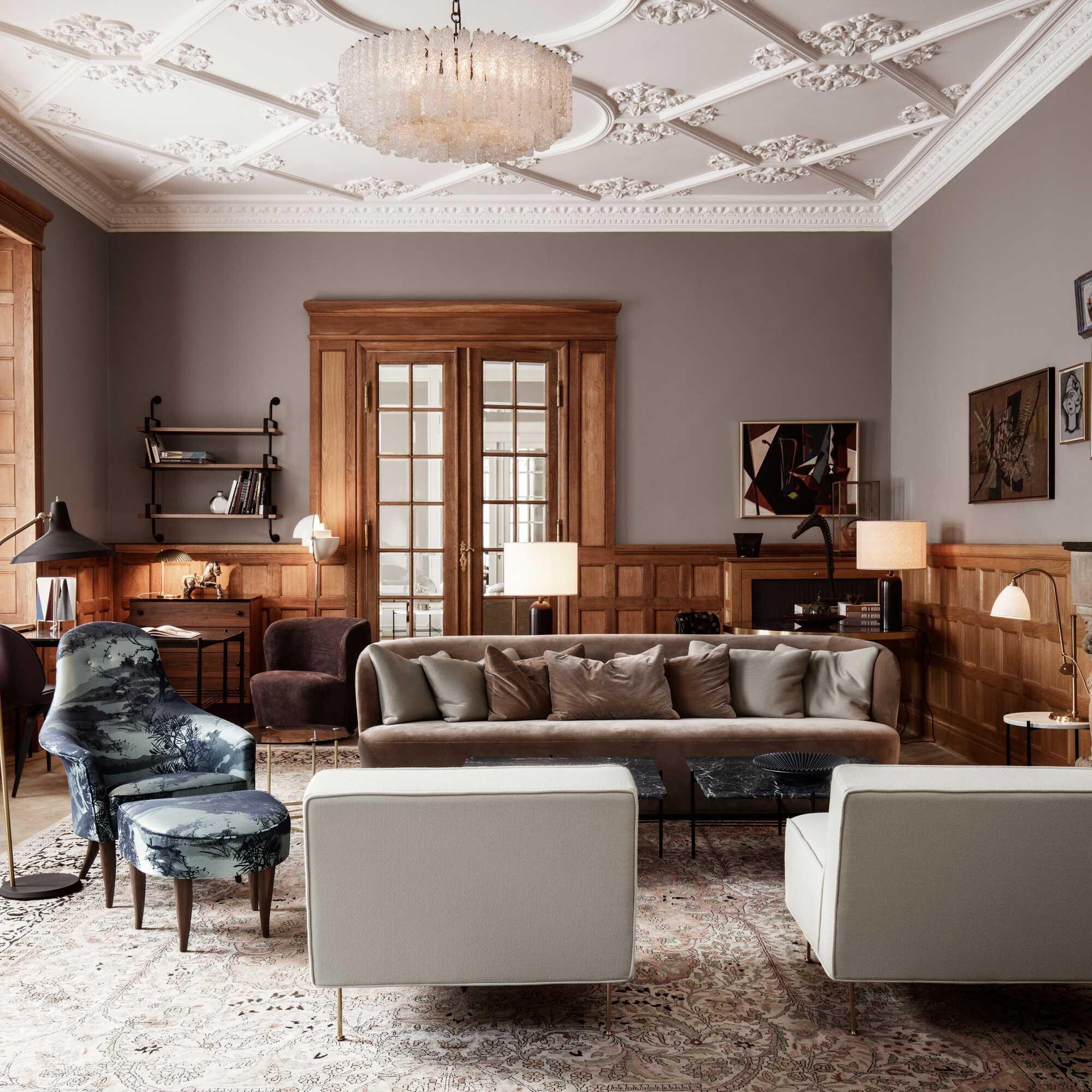 Gravity Table Lamp L Frame Steel